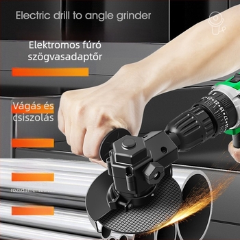 Pisztolytípusú fúróhoz és szögcsiszolóhoz átalakító rudas készlet – polírozás és vágás famegmunkáláshoz (Márka: Jinchengtai)