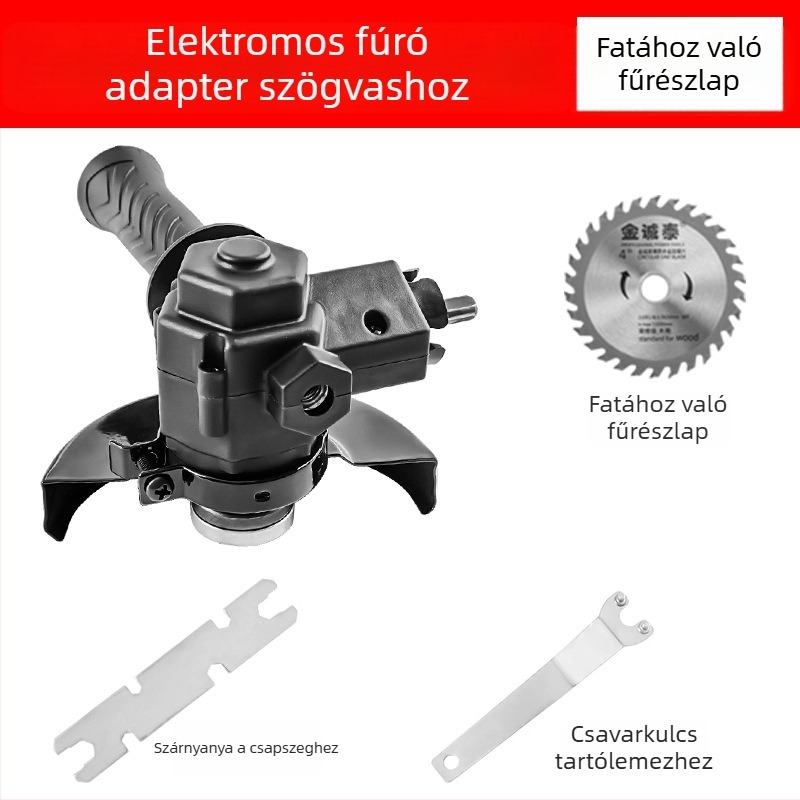 Pisztolytípusú fúróhoz és szögcsiszolóhoz átalakító rudas készlet – polírozás és vágás famegmunkáláshoz (Márka: Jinchengtai)