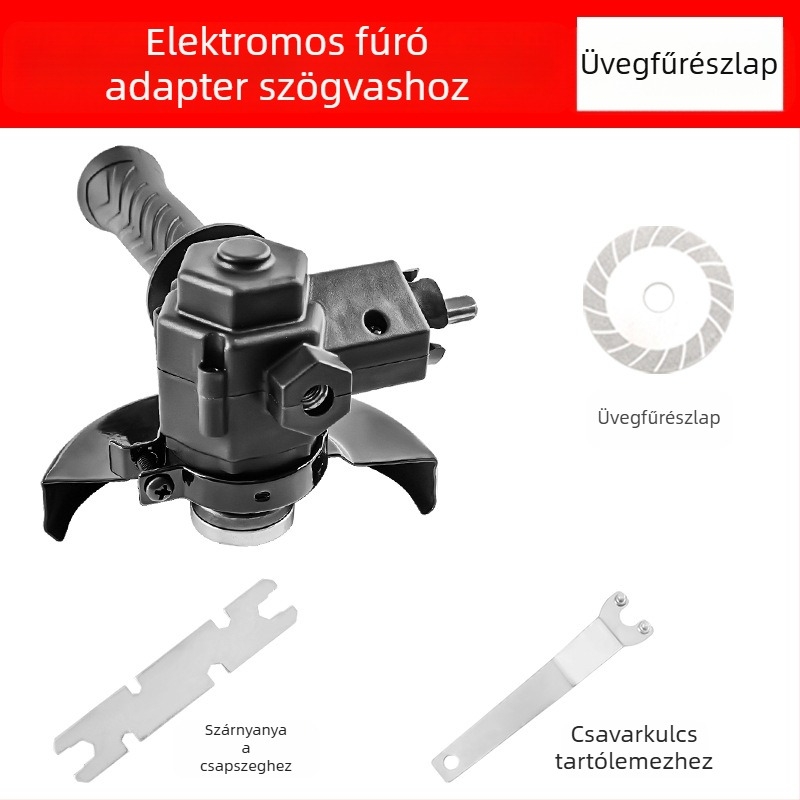 Pisztolytípusú fúróhoz és szögcsiszolóhoz átalakító rudas készlet – polírozás és vágás famegmunkáláshoz (Márka: Jinchengtai)