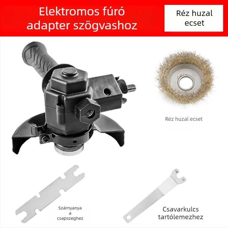 Pisztolytípusú fúróhoz és szögcsiszolóhoz átalakító rudas készlet – polírozás és vágás famegmunkáláshoz (Márka: Jinchengtai)