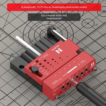 MAZHA Kör rúd fúrási helymeghatározó, Modell T0012-A, Fém
