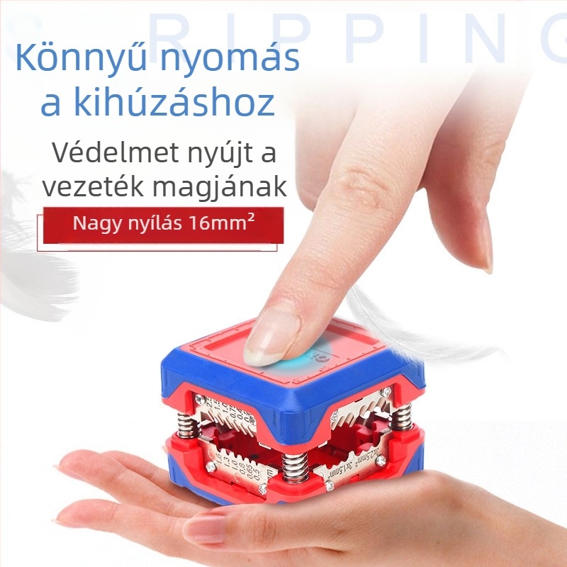 WORKPRO Többcélú vezetékcsupaszító fogó – Automata, Professzionális kategória, Súly 0.12 kg