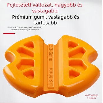 Villanyszerelőknek szánt kábel-vezető eszköz — csúszásmentes kialakítás, Saint Platinum Lion, egyenes csőhöz, általános használat