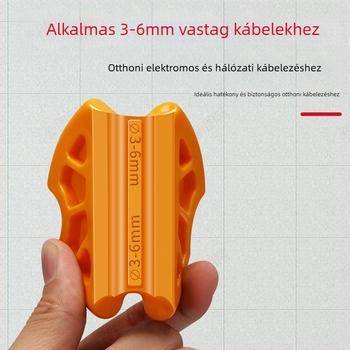 Villanyszerelőknek szánt kábel-vezető eszköz — csúszásmentes kialakítás, Saint Platinum Lion, egyenes csőhöz, általános használat