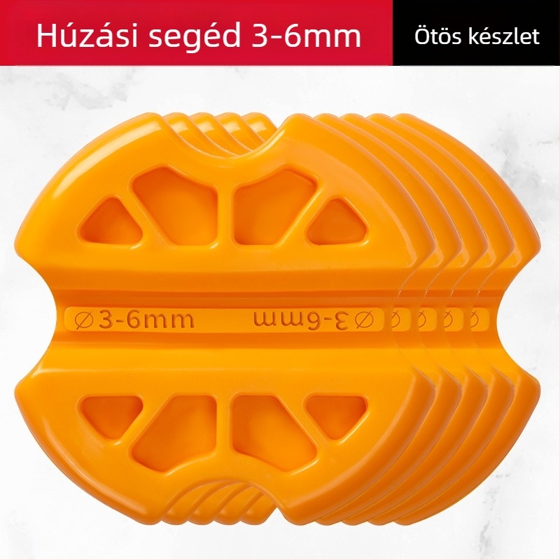 Villanyszerelőknek szánt kábel-vezető eszköz — csúszásmentes kialakítás, Saint Platinum Lion, egyenes csőhöz, általános használat