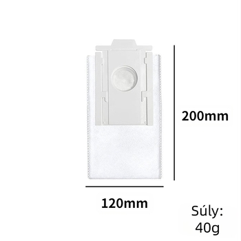 Porzsák Samsung Jet Bot AI+VCA-RDB95-hoz, nem szőtt anyag, por gyűjtés, porszívó kiegészítők, otthoni használat, 51–100 m² terület