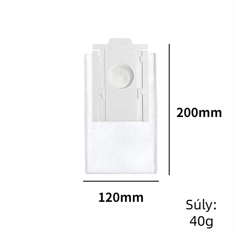 Porzsák Samsung Jet Bot AI+VCA-RDB95-hoz, nem szőtt anyag, por gyűjtés, porszívó kiegészítők, otthoni használat, 51–100 m² terület