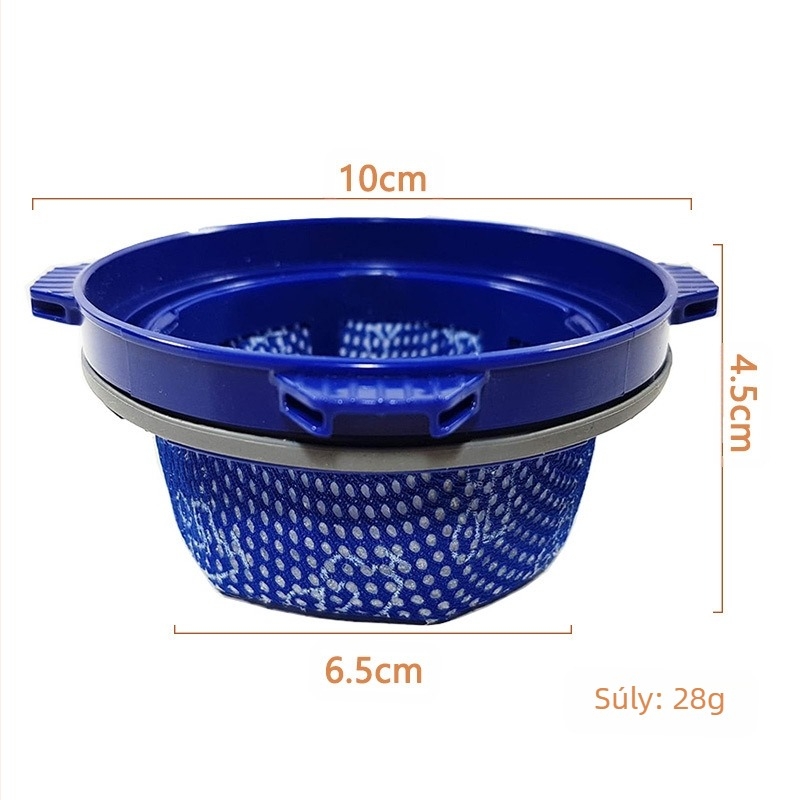 Filterelem a Samsung Jet porszívóhoz, modellek 70/70+/75/75+/90 – otthoni használatra, 101–150 m² területhez