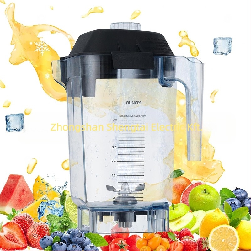 VT 48oz Blender pohár kiegészítő Vitamix-stílusú kereskedelmi mixerhez — Modell VT 48oz; Funkció: Blender; Típus: szójatej/keverés/őrlés; Kategória: Kiegészítők