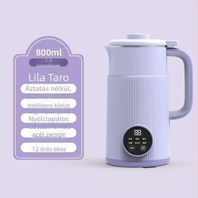 OSTMARS PBJ-010 szójatej készítő gép, 800W, kapacitás 1000-1500 ml, automata tisztítás, 2-3 személyre