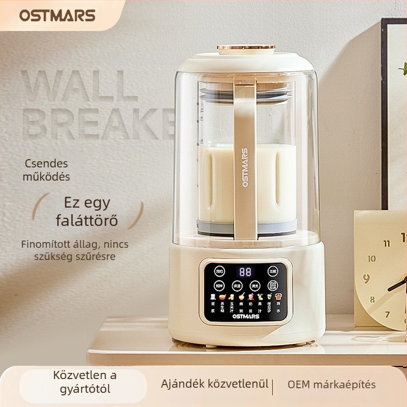 OSTMARS PBJ-010 szójatej készítő gép, 800W, kapacitás 1000-1500 ml, automata tisztítás, 2-3 személyre