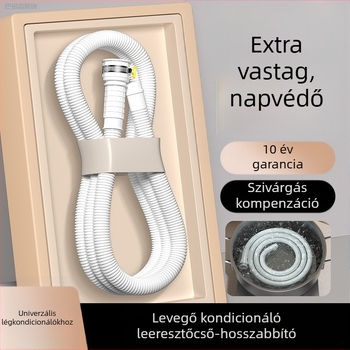 Légkondicionáló lefolyócső - szilikon F-25, HEWE márka, általános telepítés, modern minimalista stílus