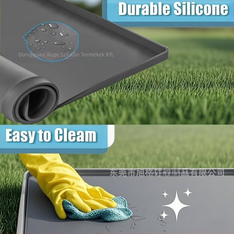 Silikon WC-ülés alátét és padlóvédő idős személyek számára – csúszásmentes ágy melletti párna, lefolyó alátét