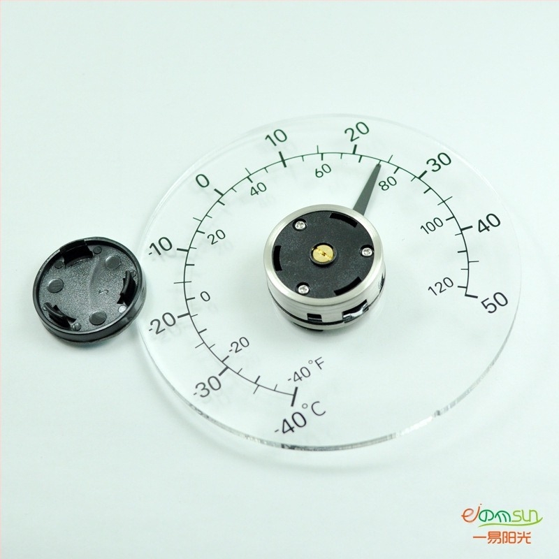 Kültéri üvegtermométer ajtók és ablakokhoz – vízálló, üvegházi hőmérséklet, modell 9110D