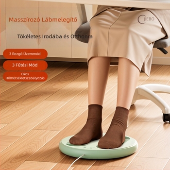 Kétfunkciós lábmelegítő masszázzsal - USB tápegység, 5V, 10W, Modell H02, Súly 700 g, Otthon, kollégium és iroda számára