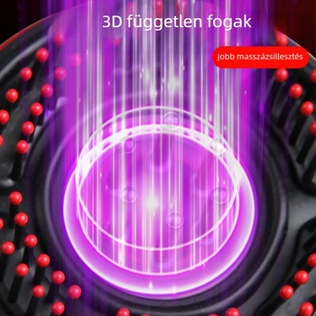 Fejmasszírozó Yun hesheng S18 – akkumulátoros működés, gombos vezérlés, gyúró masszázs