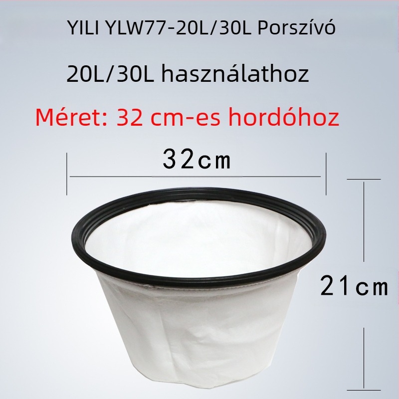 Yili porszívó kiegészítők – kompatibilis a modellekkel 6253/6218/77/72/6201, porvédő sapka és porzsák készlet