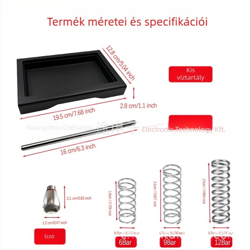 Gaggia alacsony csepegtetőtál modifikációs kiegészítő – ABS anyagból, modern egyszerű stílus, módosítás • kompatibilis Gaggia gépekkel • bár, étterem, otthon, kávézó számára