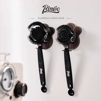 Bincoo Csoportfej tisztító ecset kávéfőzőhöz – Nylon, Modern egyszerű stílus, Lefelhető körkörös fej