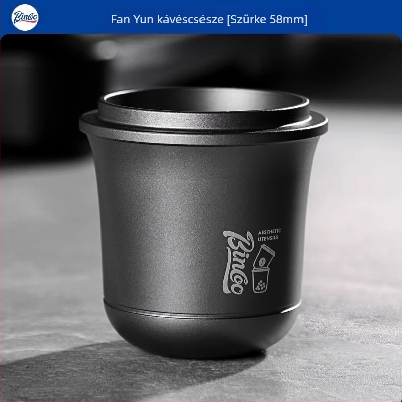 Kávépor pohár — alumíniumötvözet, kiváló minőségű, Bincoo