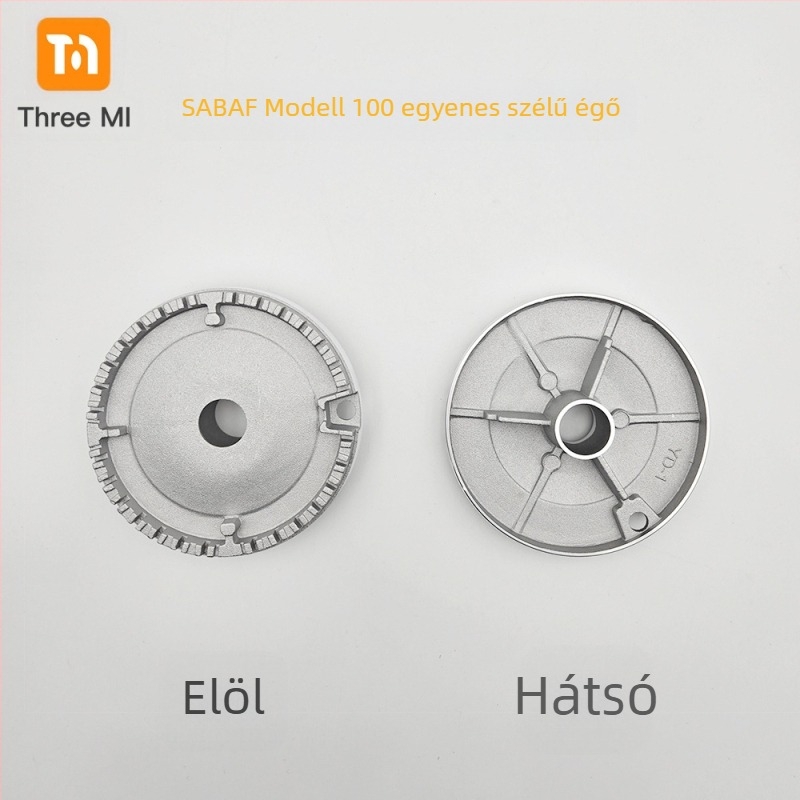 Vas fedél gáztűzhelyhez + lángelosztó készlet — telepítés kézi • Márka: threemi • Modell: Flat fire cover + flame distributor set • Nettó tömeg: 500 g