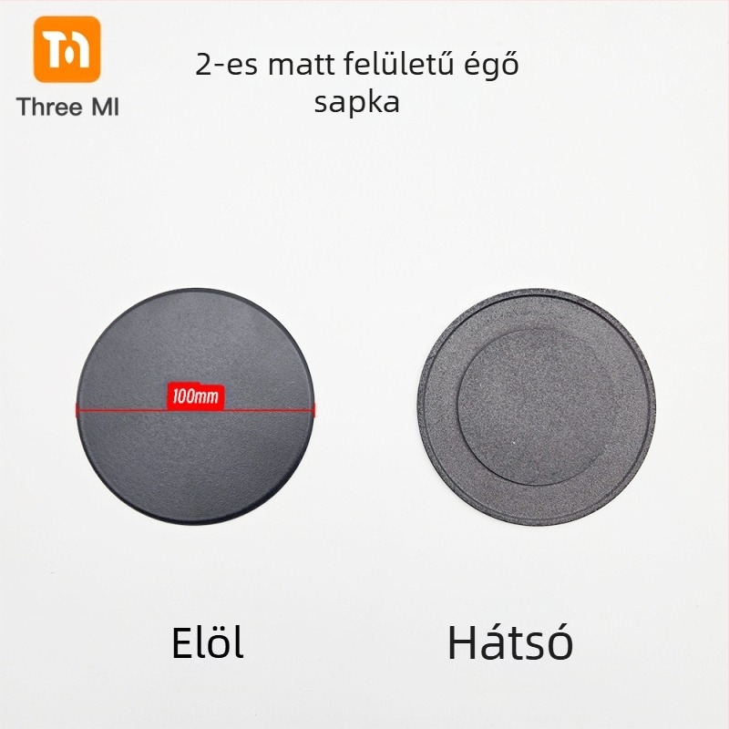 Vas fedél gáztűzhelyhez + lángelosztó készlet — telepítés kézi • Márka: threemi • Modell: Flat fire cover + flame distributor set • Nettó tömeg: 500 g