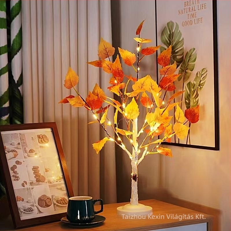 LED karácsonyfa fény – meleg piros madár motívummal, akkumulátor + USB tápegység, bemeneti 4,5V, IP43, élettartam 50 000 óra