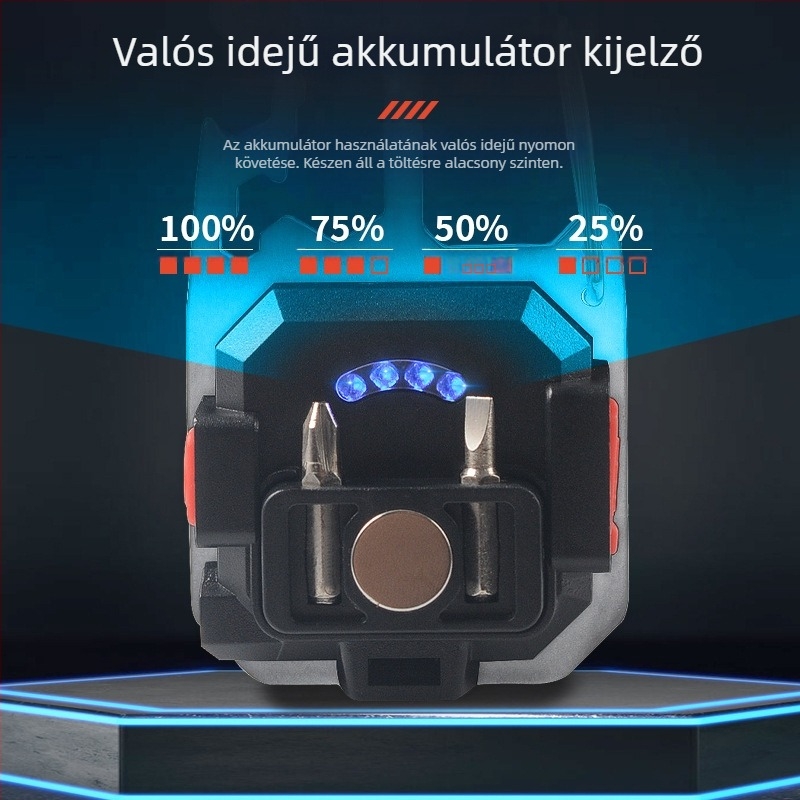Kulcstartó hordozható kültéri zseblámpa, többfunkciós vészvilágítás és munkalámpa, COB LED, 3W, újratölthető, alumínium+ABS ház, 400 mA akkumulátor, 100–200 m hatótávolság