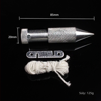 DEEALL Mágneses mérőeszköz automatikus újratöltéssel, kötéllel – faipari és építőipari használatra