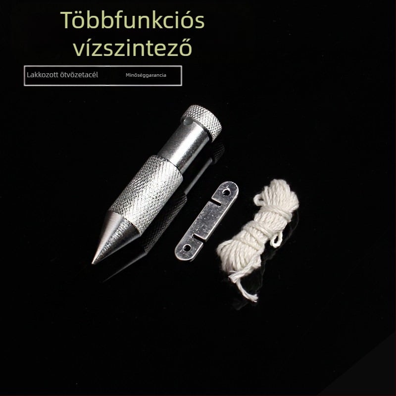 DEEALL Mágneses mérőeszköz automatikus újratöltéssel, kötéllel – faipari és építőipari használatra