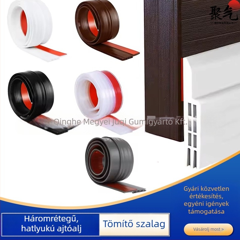 Gather Energy ajtó aljának tömítő szalagja — kopásálló, öregedés- és korrózióálló, szél- és porvédő, OEM-logó kompatibilis