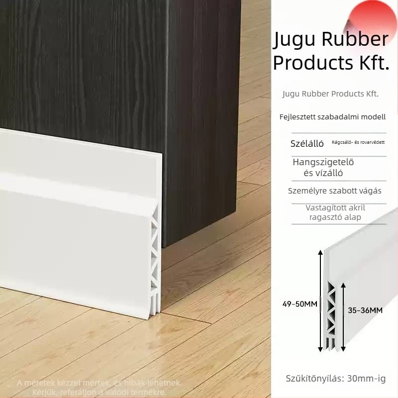 Gather Energy ajtó aljának tömítő szalagja — kopásálló, öregedés- és korrózióálló, szél- és porvédő, OEM-logó kompatibilis