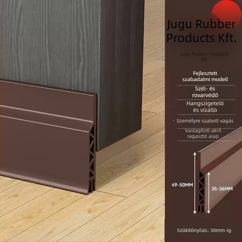 Gather Energy ajtó aljának tömítő szalagja — kopásálló, öregedés- és korrózióálló, szél- és porvédő, OEM-logó kompatibilis