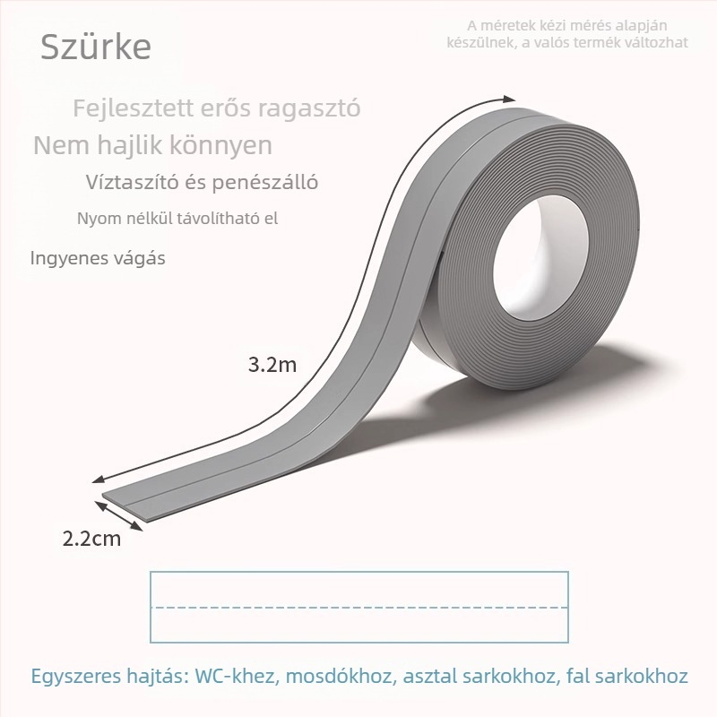 Öntapadós élvédő szalag fa padlóhoz és kerámia csempekhöz | Márka Shouli | Eredet: Zhejiang | Import nélkül | Csomagolás: lásd specifikációk