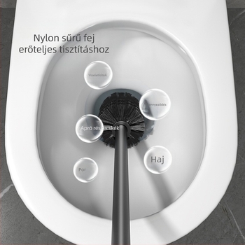 WC-tisztító kefe cserélhető fej a fürdőszobához – Nincs holttér, Belya márka