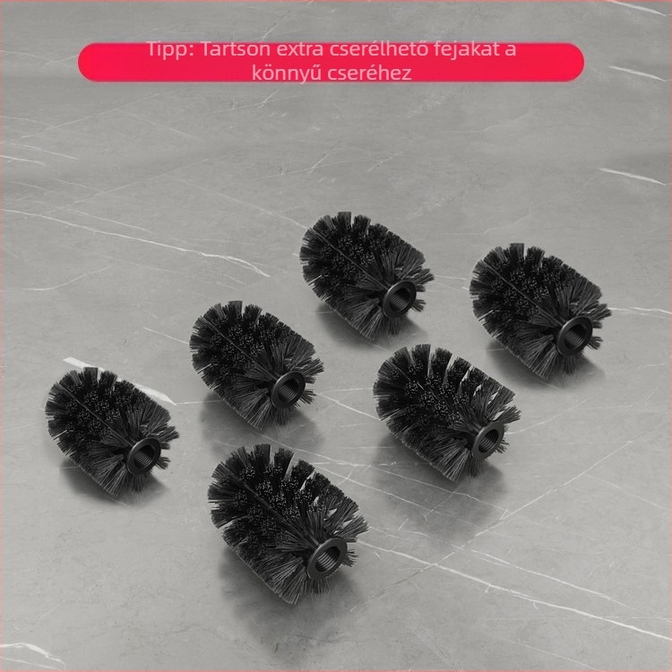 WC-tisztító kefe cserélhető fej a fürdőszobához – Nincs holttér, Belya márka