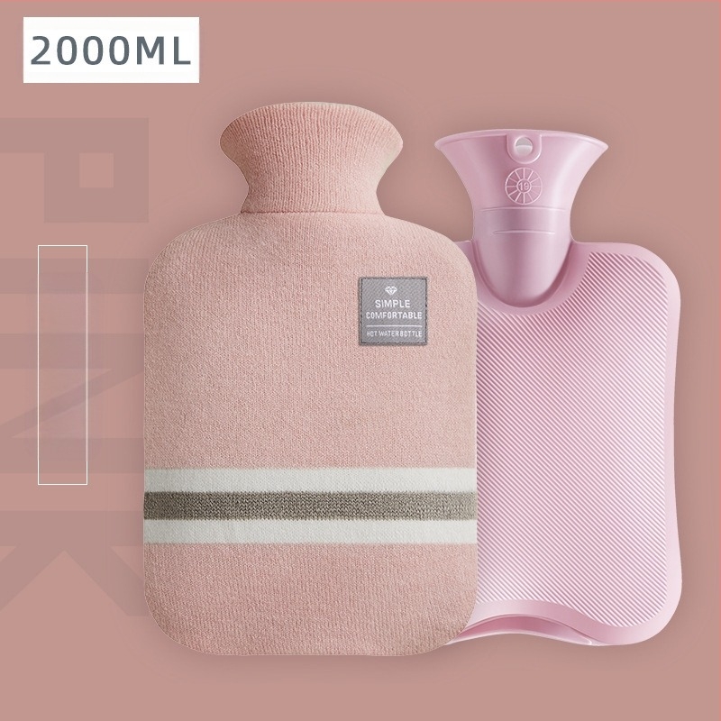 Yimsner meleg víz töltő palack, magas sűrűségű PVC-ből, kézre és lábra tervezve, forró és hideg – kettős használat.