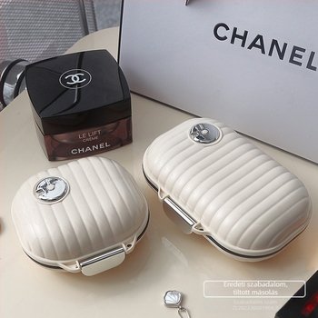 Twenty-hi SG-24/25 Gyógyszeres doboz fedéllel, 1 L kapacitás, élelmiszer-minőségű PP műanyag, rekeszekkel és tömítéssel