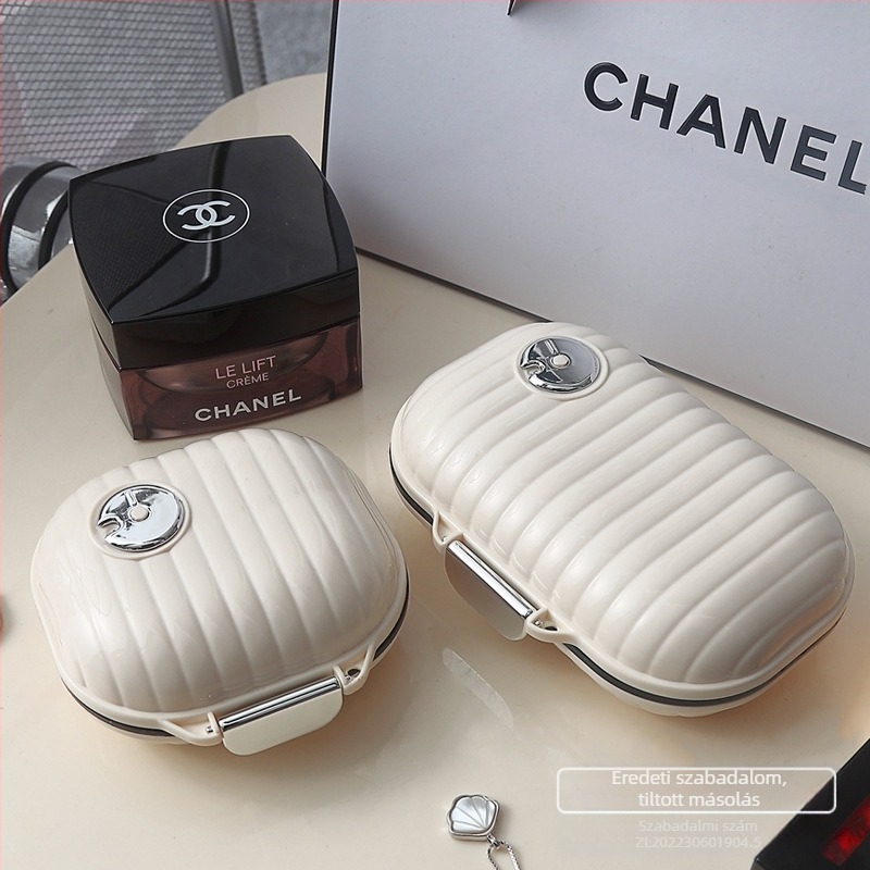 Twenty-hi SG-24/25 Gyógyszeres doboz fedéllel, 1 L kapacitás, élelmiszer-minőségű PP műanyag, rekeszekkel és tömítéssel