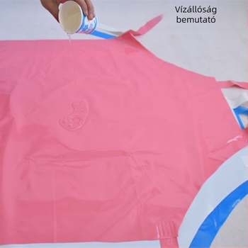 TPU kötény – vízálló és olajálló, ujj nélküli kivitel, modern minimalist stílus, Xiong Xuemei márka