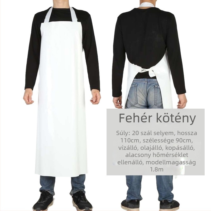 TPU kötény – vízálló és olajálló, ujj nélküli kivitel, modern minimalist stílus, Xiong Xuemei márka