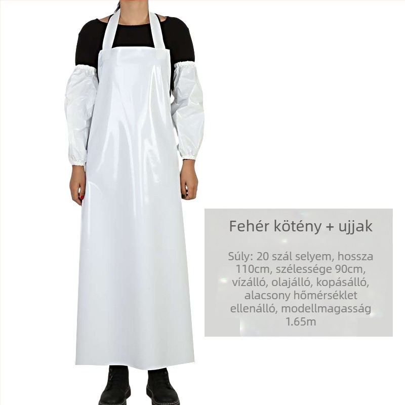TPU kötény – vízálló és olajálló, ujj nélküli kivitel, modern minimalist stílus, Xiong Xuemei márka