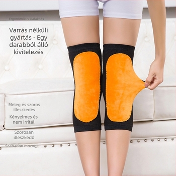 Serenity térdvédők — fleece belsővel, melegek és lélegzőek, kötött kivitelben felnőtteknek; anyag: poliészter rost; védett rész: térd; alkalmas kerékpározásra, jóga, táncra és hegymászatra