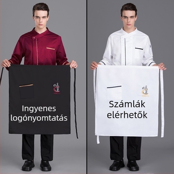 Shang tianyue Váll nélküli konyhai kötény, poliészter-pamut anyag, foltálló, modern minimalista stílus