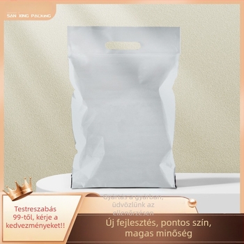 Expressz tasak - LDPE anyag, teherbírás 5 kg, önzáró, testreszabható zárási hossz, logó nyomtatva