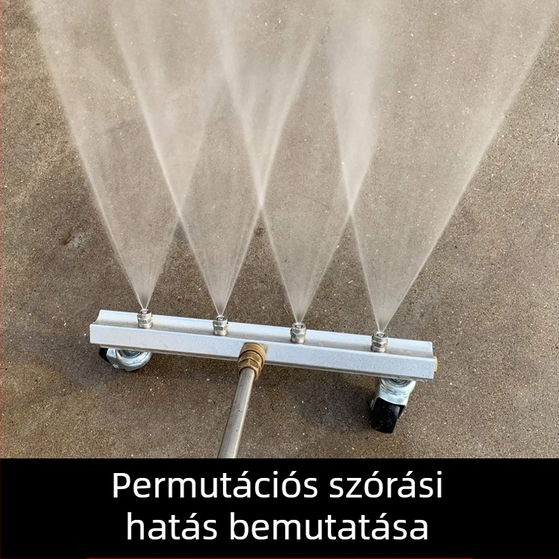 Caigong Rozsdamentes acél fúvóka autómosó géphez, NPT1/4 menet