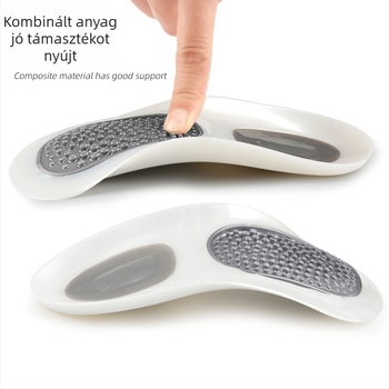 Kivehető, lélegző ortopédiai félbetét boltozathoz, 3/4 arch pad, TPR, új detachable modell