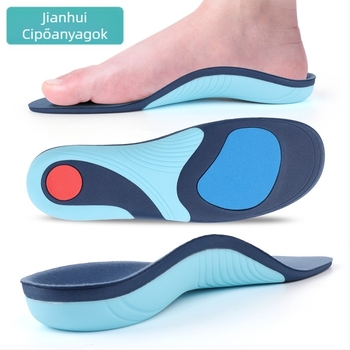 Uniszex EVA talpbetét ív-támogató és plató-lábtartó korrekcióhoz, teljes talpbetét, modell JF377, kompatibil sportcipőkhöz, bőrcipőkhöz és munkacipőkhöz