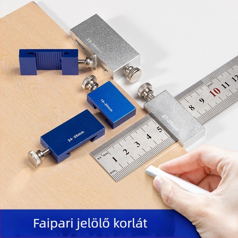 Hongpai acél vonalzó – pozicionáló blokk és csúszó vezető faragáshoz