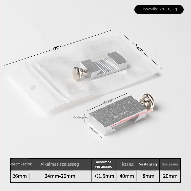 Hongpai acél vonalzó – pozicionáló blokk és csúszó vezető faragáshoz